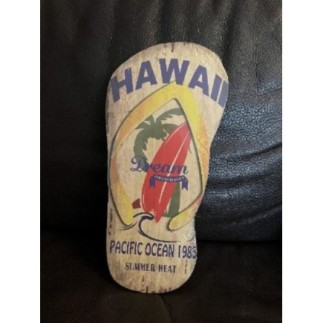 Tong déco bois Hawaii