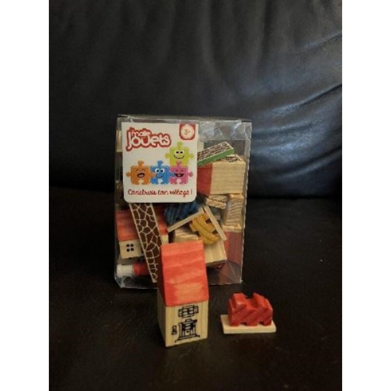 Mini village bois à construire