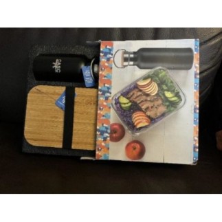Coffret déjeuner Box et gourde