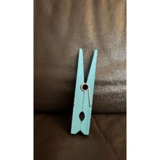 Pince à linge géante bleu 24cm