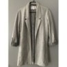 Veste grise rayure blanche Jennyfer taille S