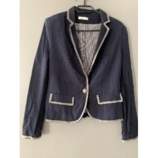 Veste blazer bleu marine et...