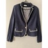 Veste blazer bleu marine et gris Promod taille 40