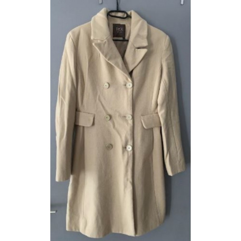 Manteau duffle-coat beige Tex taille M