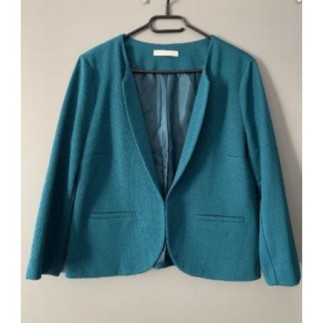 Veste femme bleu canard...
