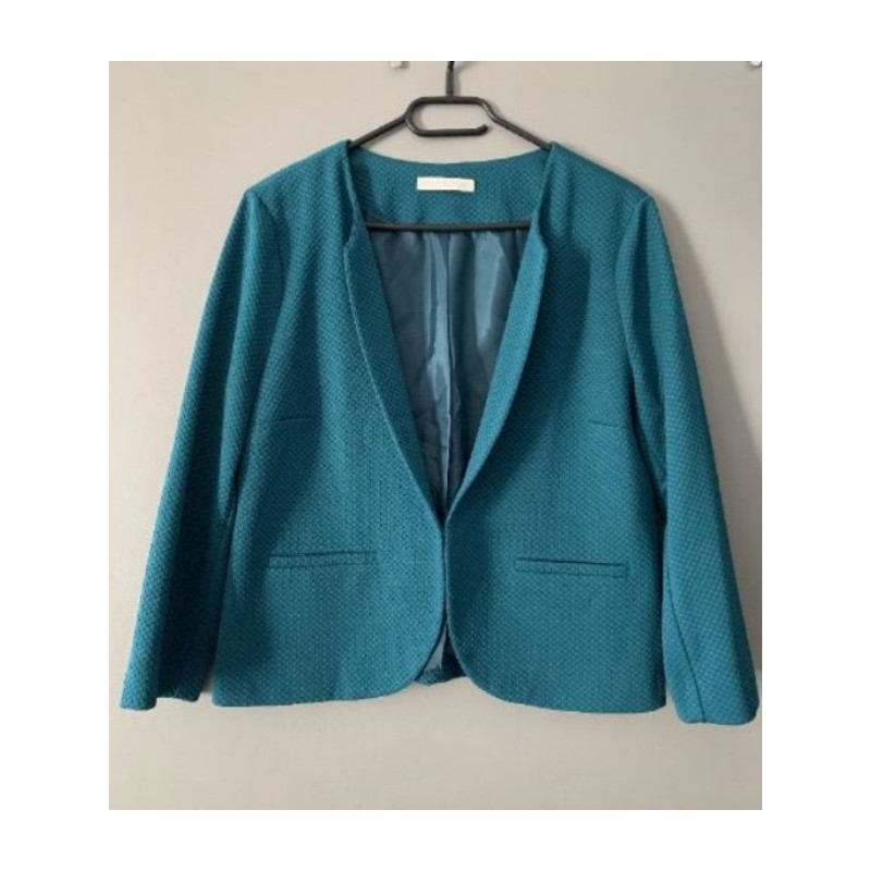 Veste femme bleu canard Camaïeu taille 42