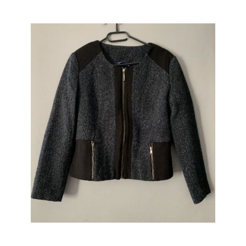 Veste femme noir et bleu Lola Espeleta taille M