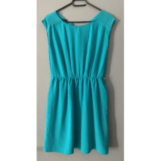 Robe été verte Mango taille M