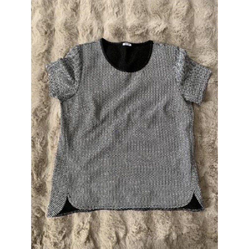 Manches à manches courtes noir et blanc femme Pimkie taille M