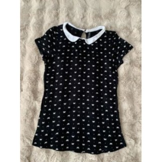 TEE shirt femme noir avec...