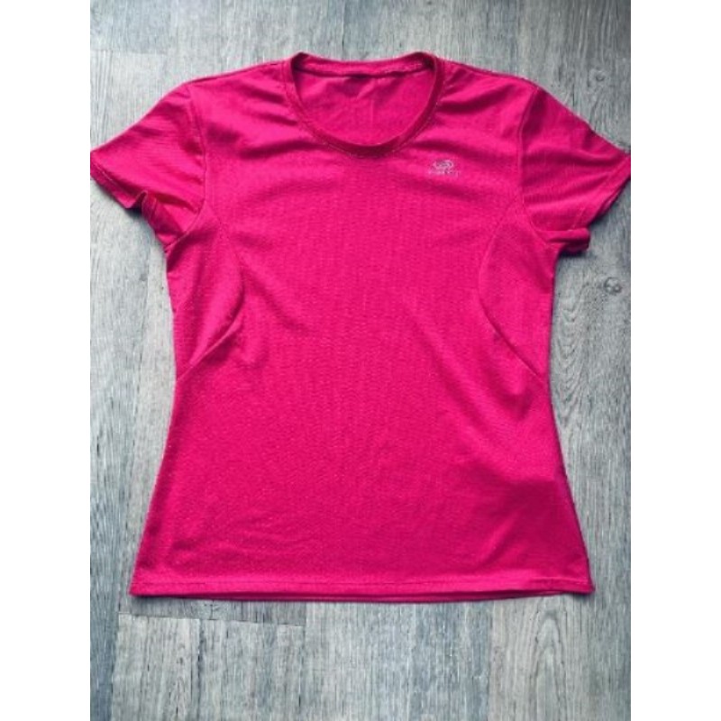 TEE shirt femme sport rose Kalenji (décathlon) taille S