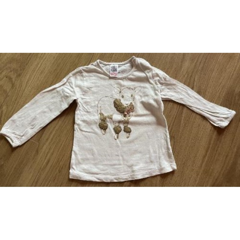 T-shirt mouton Zara 9-12 mois