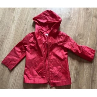 Imper rouge Vynil fraise 3 ans