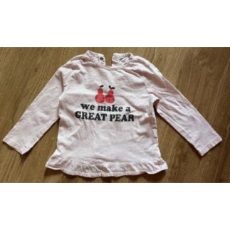 T-shirt poires Tex 23 mois