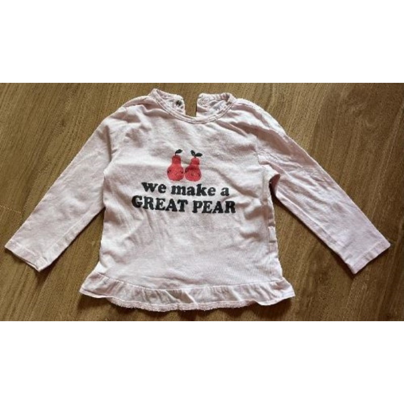 T-shirt poires Tex 23 mois