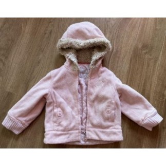 Blouson rose Zara 12-18 mois