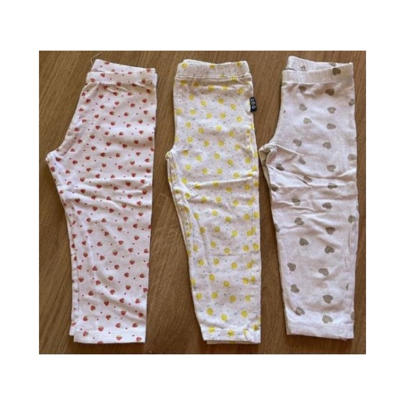 Lot 3 leggings 23-36 mois