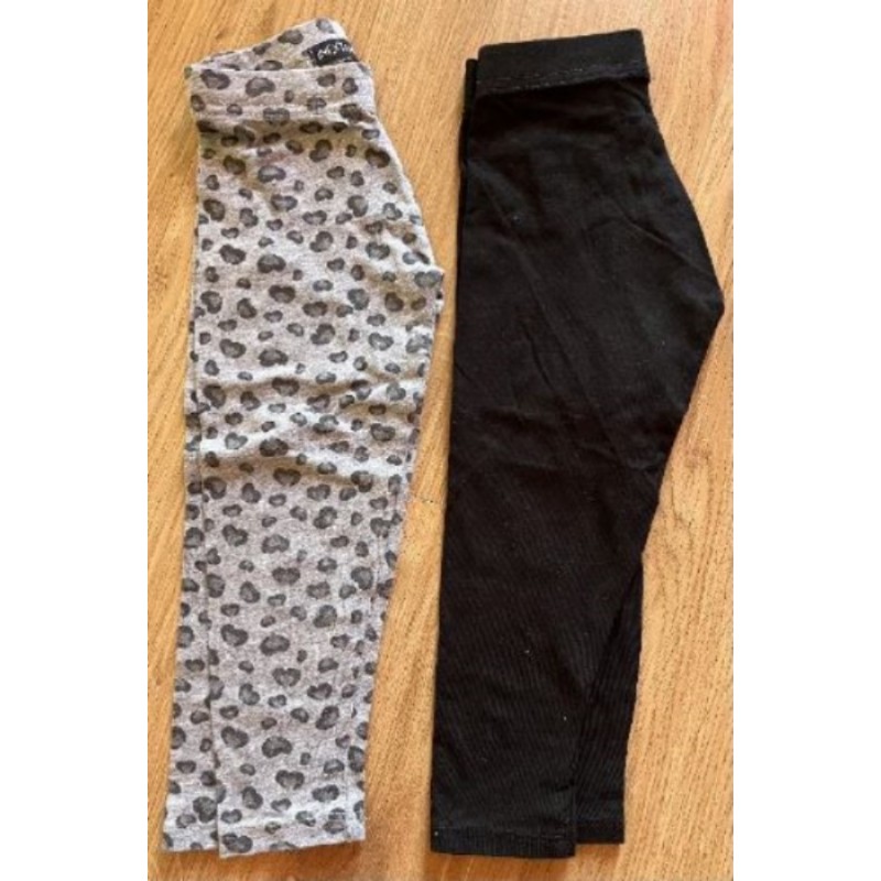 Lot 2 leggings 3 mois