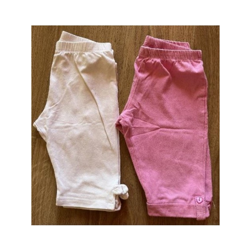 Lot 2 leggings Zara 18-24 mois