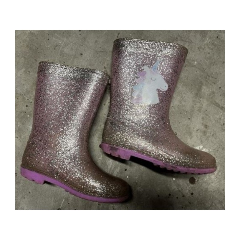 Bottes pluie licorne