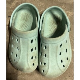 Crocs bleus