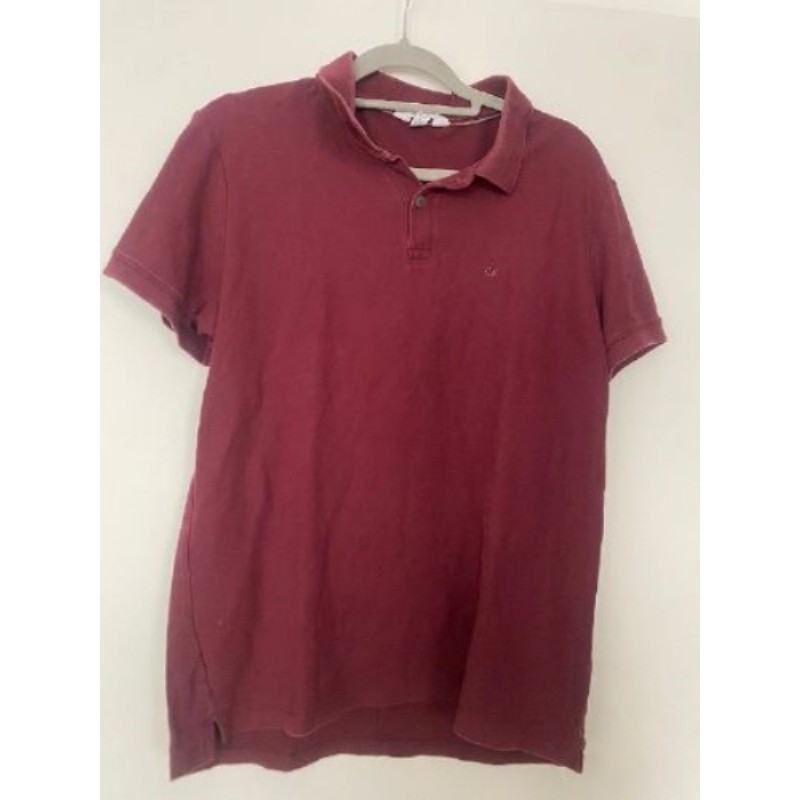 Polo bordeau CK