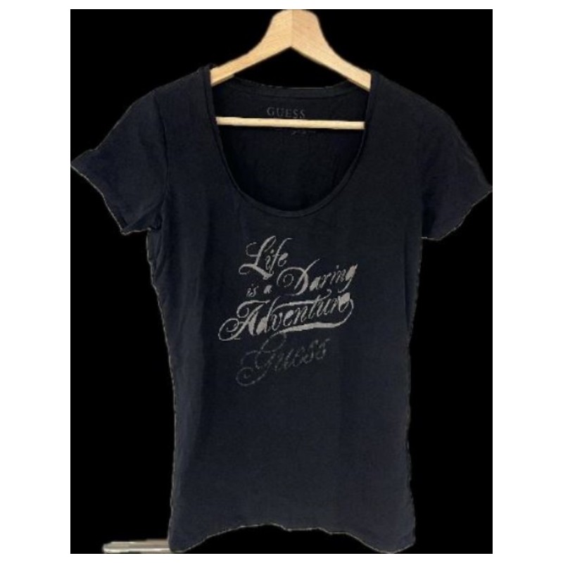 T-shirt GUESS noir taille L