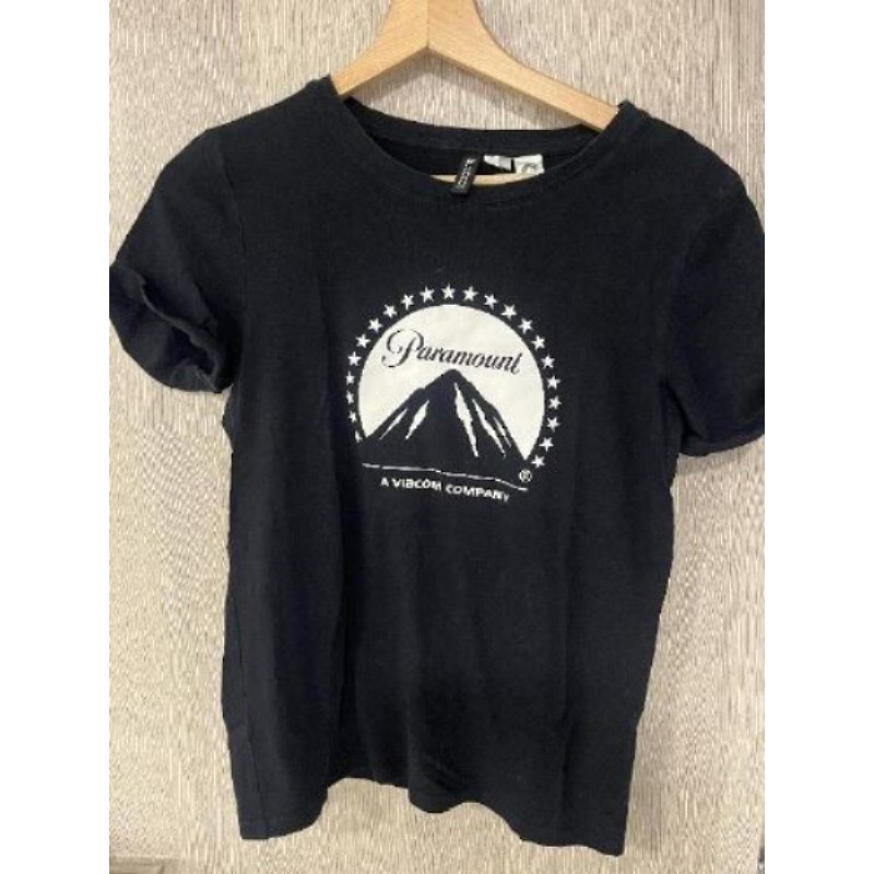 T-shirt noir PARAMOUNT taille XS