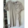 Robe cocktail beige rosée t 40/42