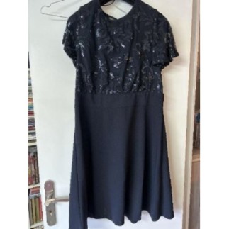 Robe cérémonie bleue et...