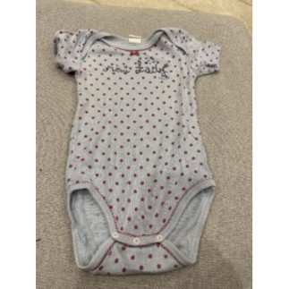 Body Absorba bleu a pois...