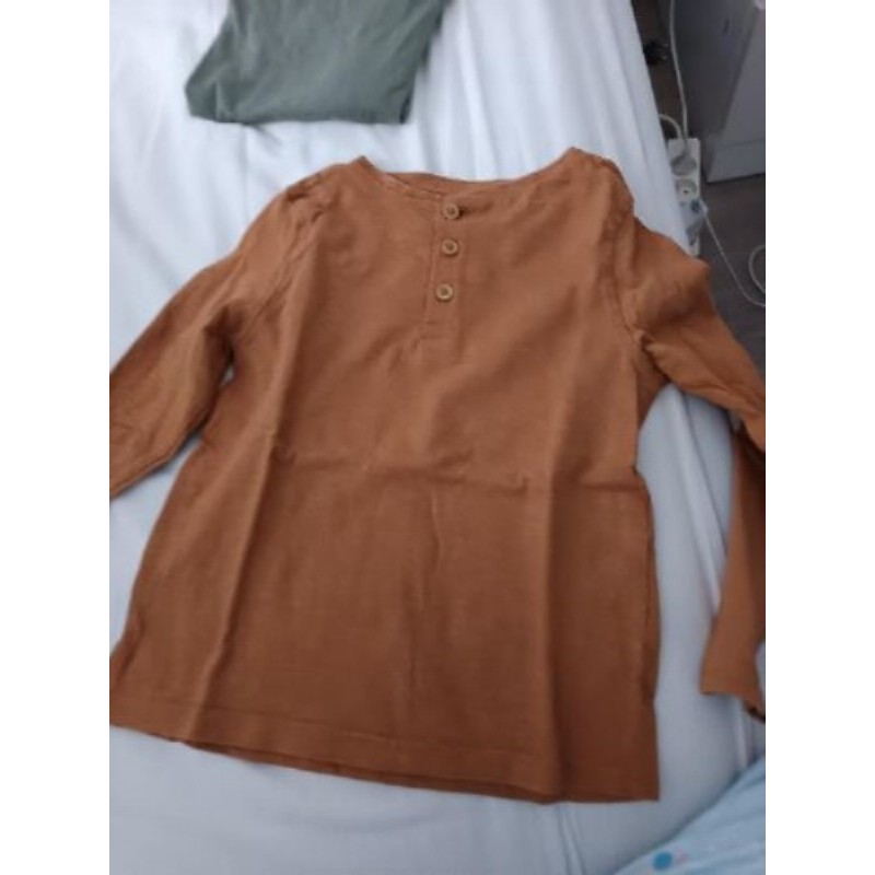 Tee shirt kiabi marron 4 ans 