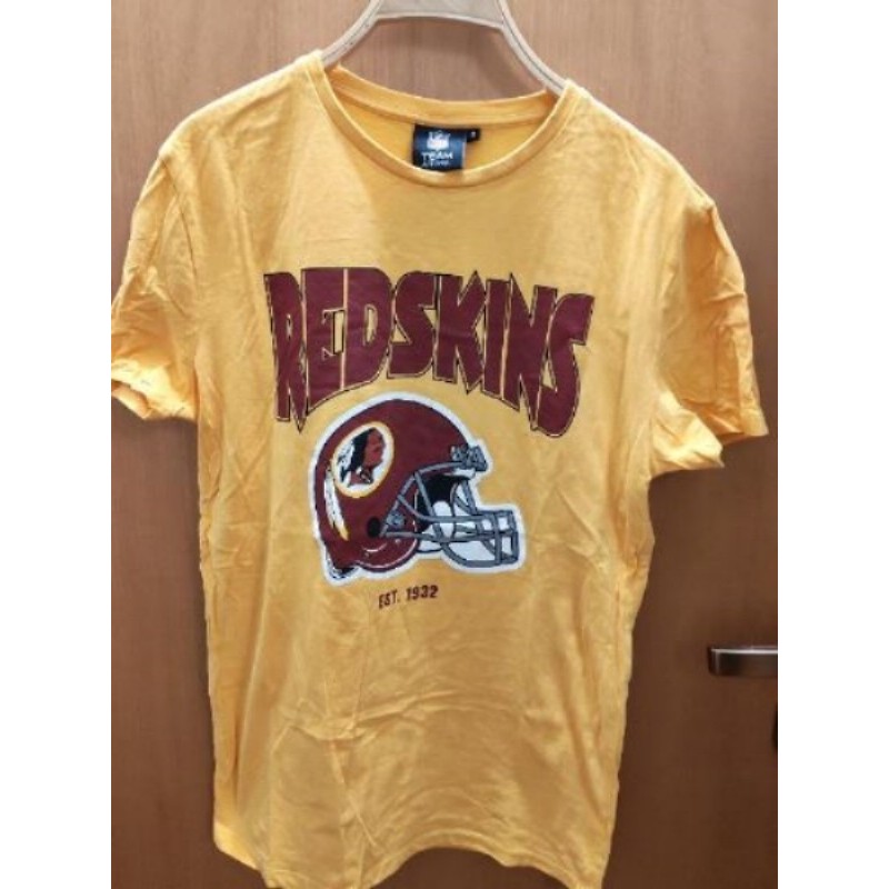 Tee-shirt jaune REDSKINS   S 