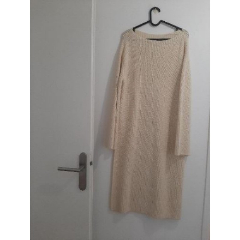 Pull long  zara beige TS/M