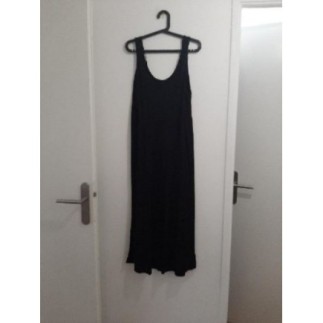 Robe noire évasée Zara TM
