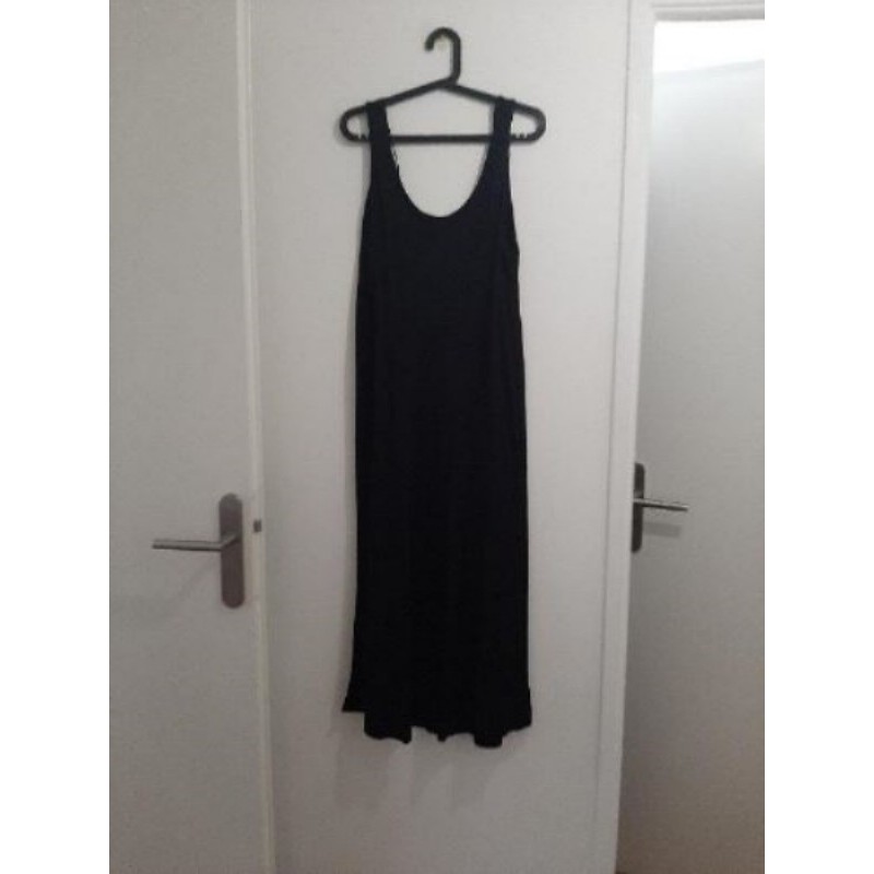 Robe noire évasée Zara TM