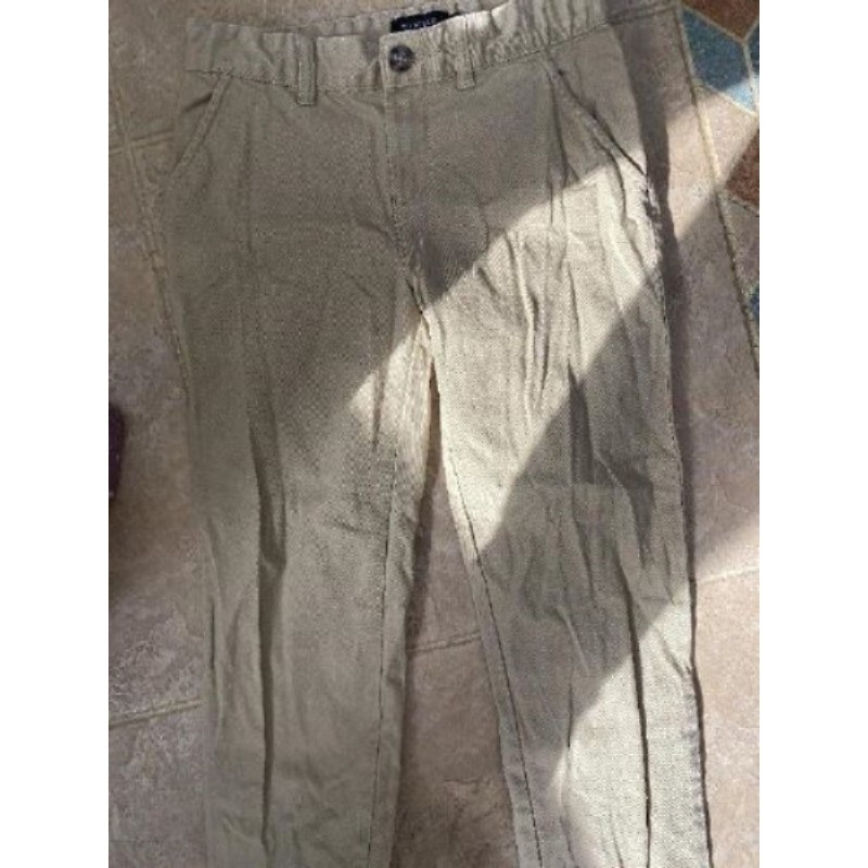 Pantalon Monoprix beige garçon taille 10 ans idéal pour mariage cérémonie 
