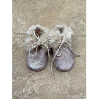 Chaussons rose pailleté...