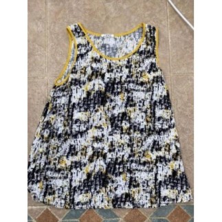 Haut Promod blanc noir...