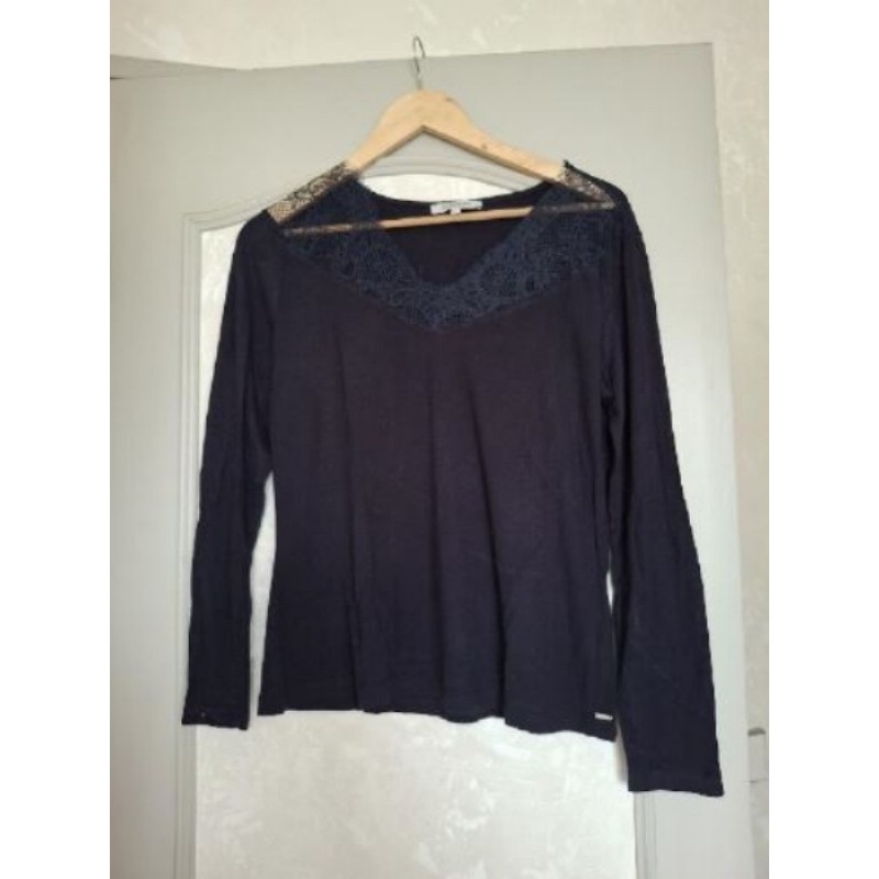 PULL FEMME NOIR"MORGAN" TAILLE XL