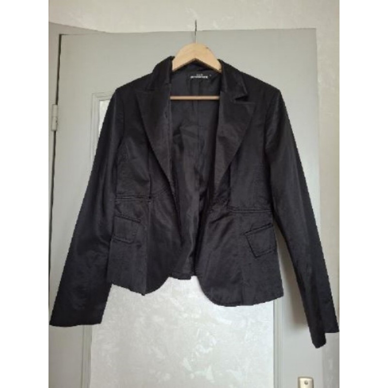 VESTE NOIRE "ANJA BIRKENSEHON" TAILLE 48