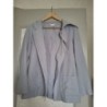 VESTE LEGERE GRIS/BLEU "ADELE JORIS" TAILLE 38