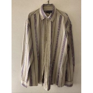 Chemise homme à rayures...