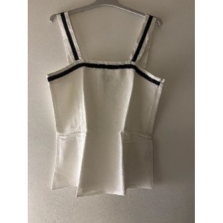 Débardeur femme blanc et...