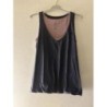 Débardeur femme gris et rose - Decathlon - Taille 40 