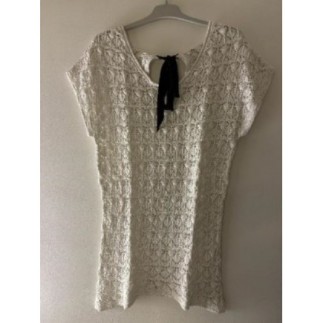 Haut femme blanc sans...