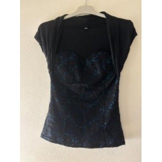 Haut femme bustier - noir...