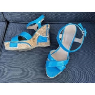 Chaussures turquoise T39
