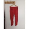 VR pantalon rouge slim Femme T32