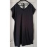 Robe T-shirt noire T44